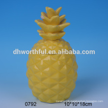 2016 Bestselling Ceramic Pineapple Jars with Lid